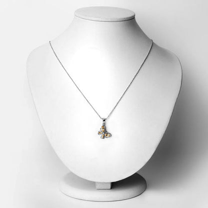 0.62 Carat Genuine Citrine .925 Sterling Silver Pendant by Bids.com