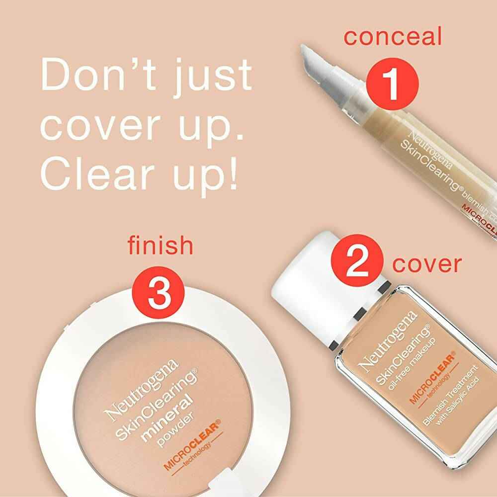 Neutrogena Skinclearing Makeup, 8 Medium Beige