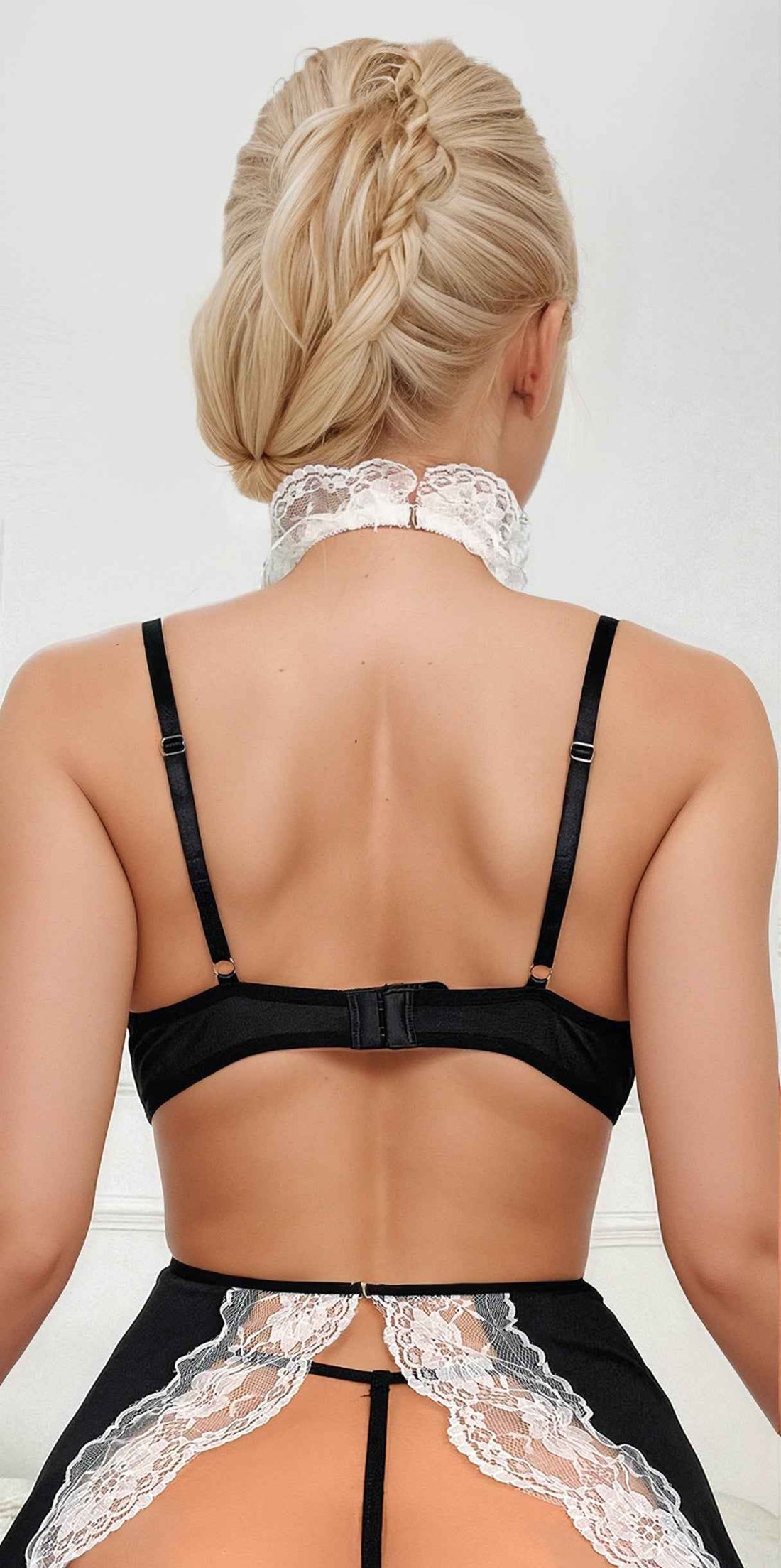 French Maid Apron Babydoll