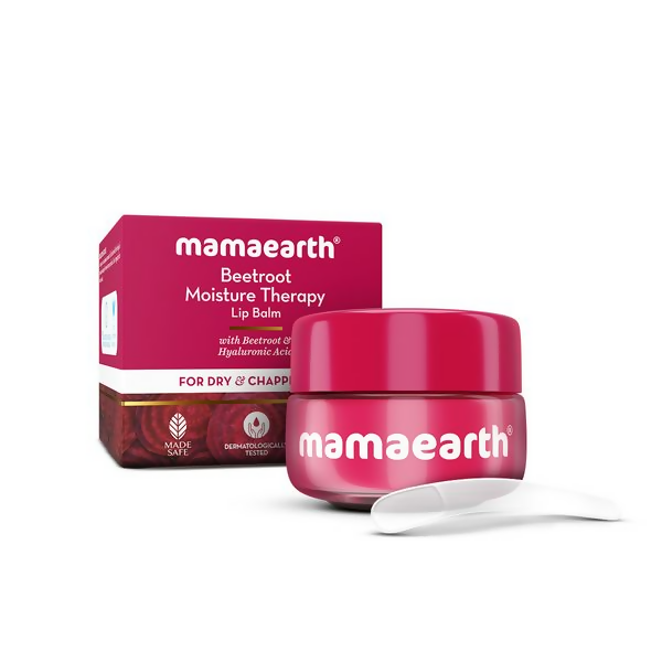Mamaearth Beetroot Moisture Therapy Lip Balm with Beetroot &amp; Hyaluronic Acid For Dry &amp; Chapped Lips