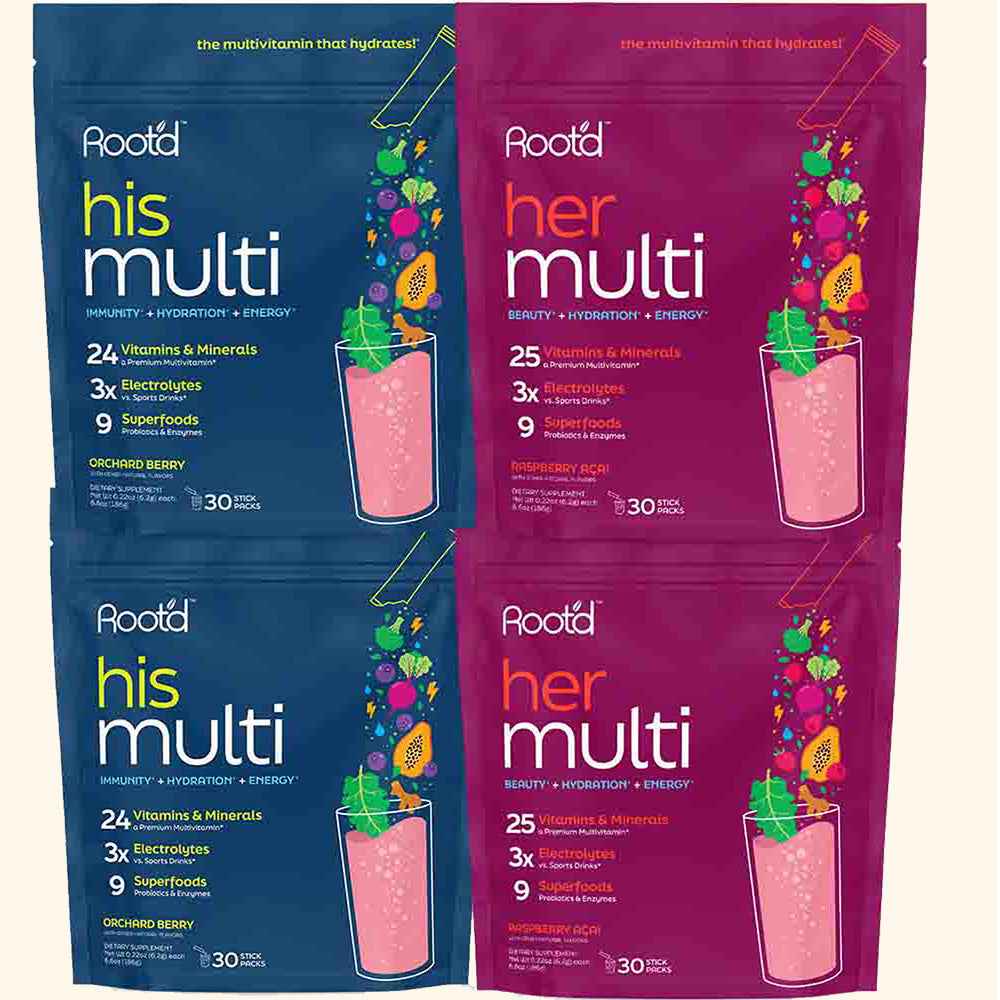 Couples’ Wellness Pack - The Hydrating Multivitamin - For Her &amp; Him