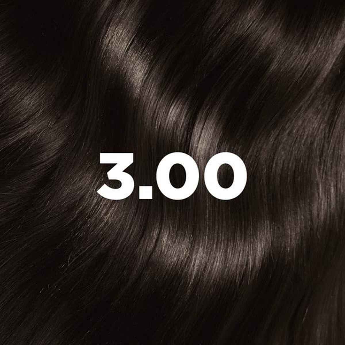Lazartigue La Couleur Absolue Permanent Hair Color Kit 3.00 Dark Chestnut