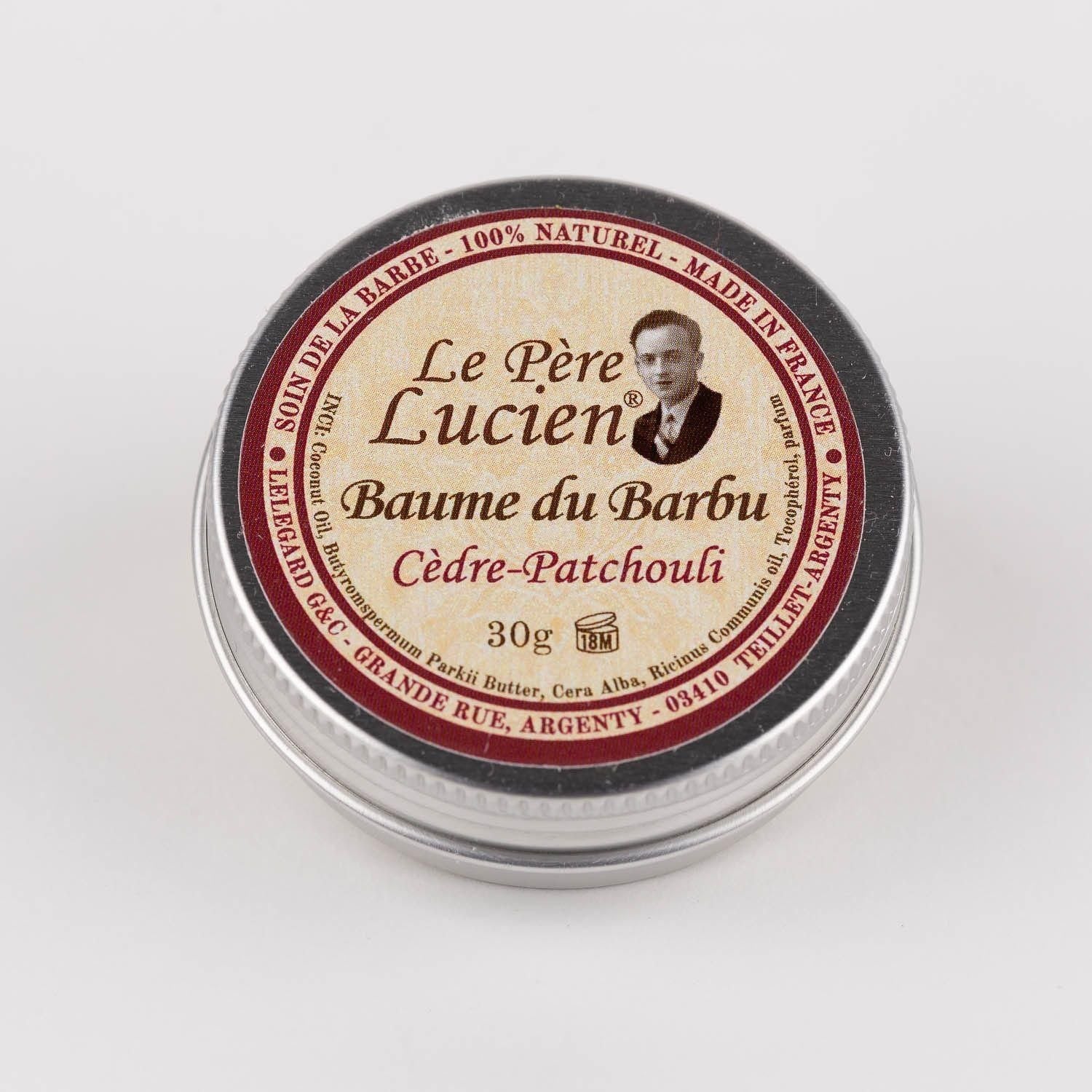 Le Pere Lucien Cidre Patchouli Natural Beard Balm 30g by Pasteur Pharmacy