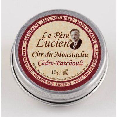 Le Pere Lucien Cidre Patchouli 100% Natural Mustache Wax 15g by Pasteur Pharmacy