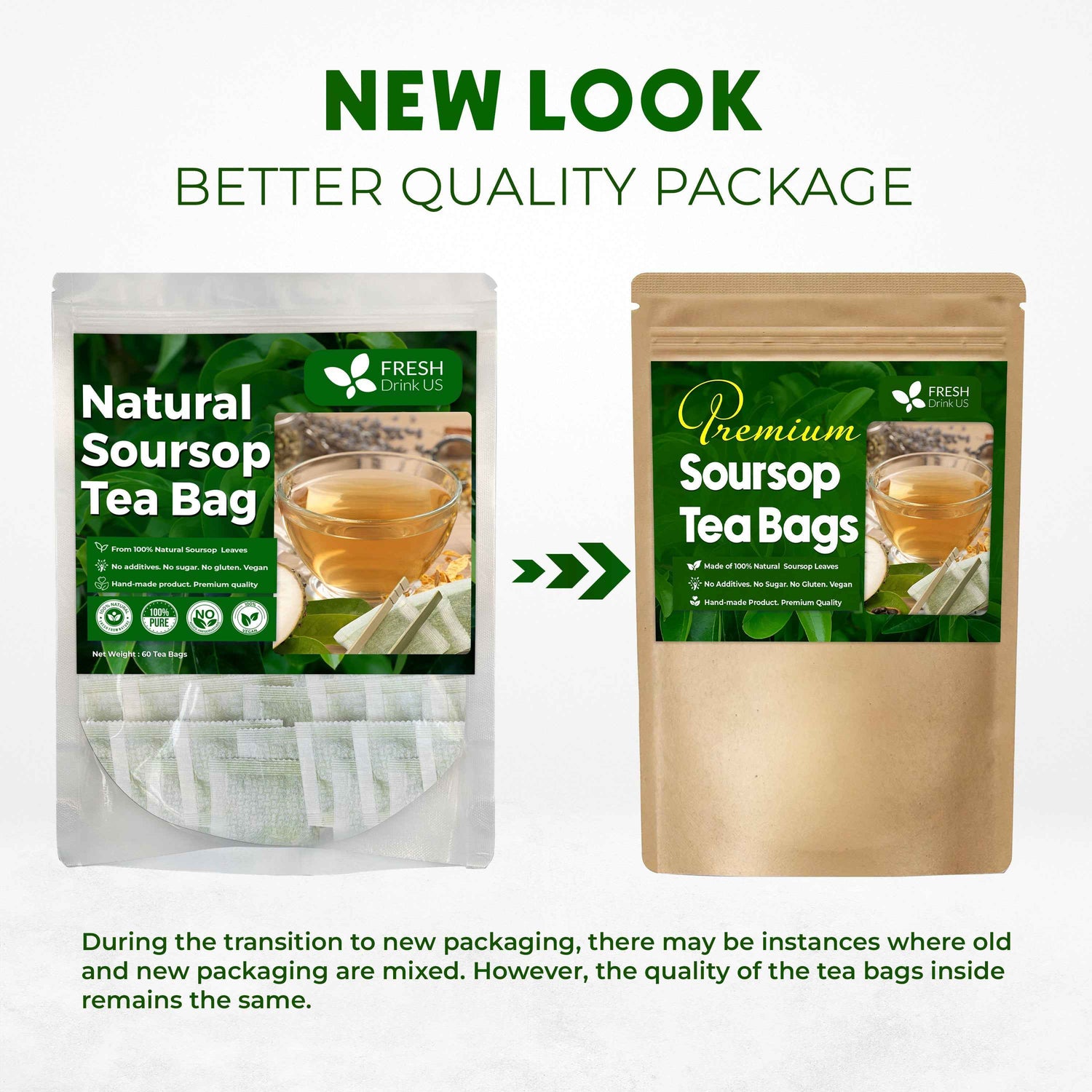 Premium Soursop Leaves Tea bags, Dried Soursop Leaves, Soursop Leaf Powder, Guanabana Leaves Tea, Hoja Guanabana Tea
