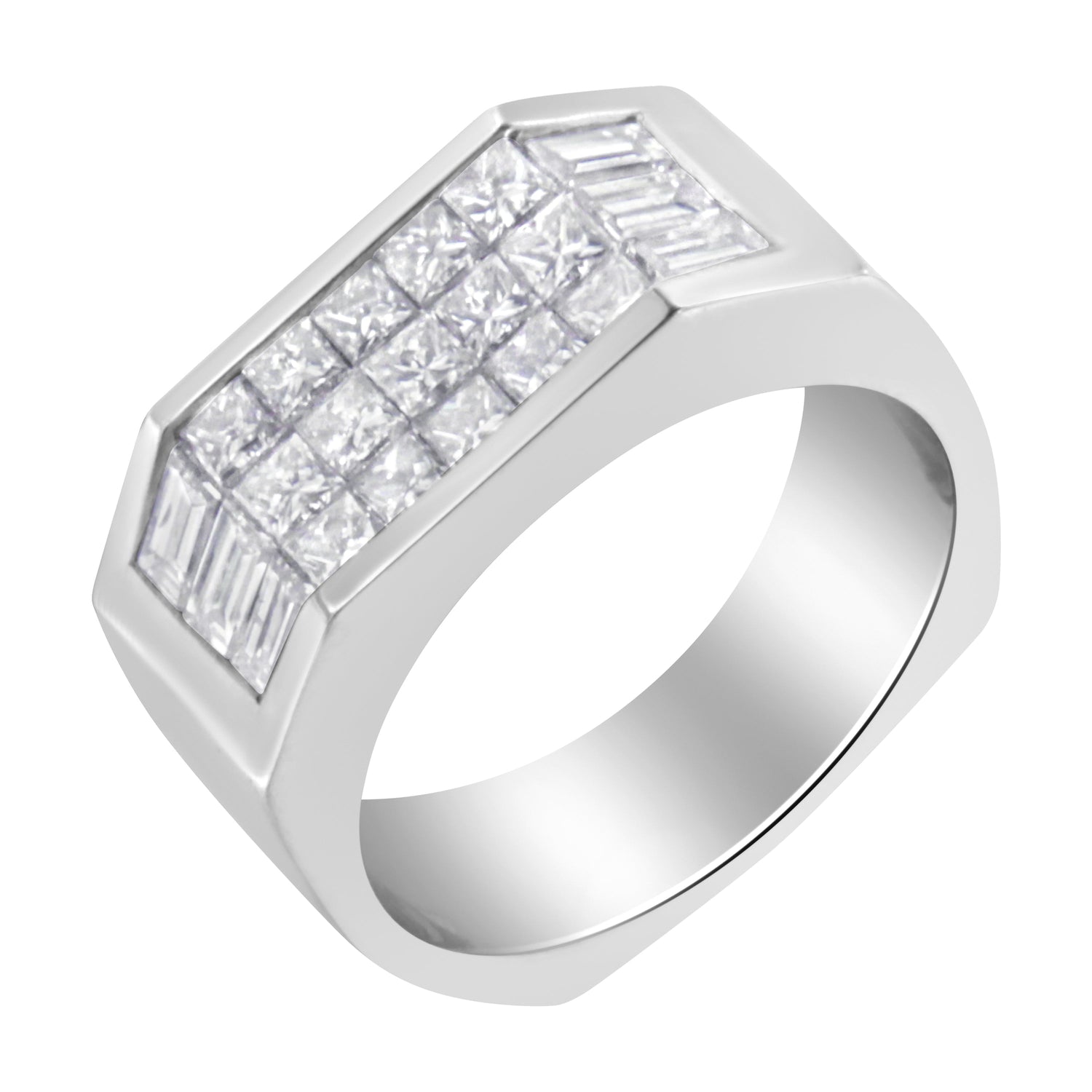 14KT White Gold Diamond Ring (1 3/4 cttw, G-H Color, VS2-SI1 Clarity) by Bids.com