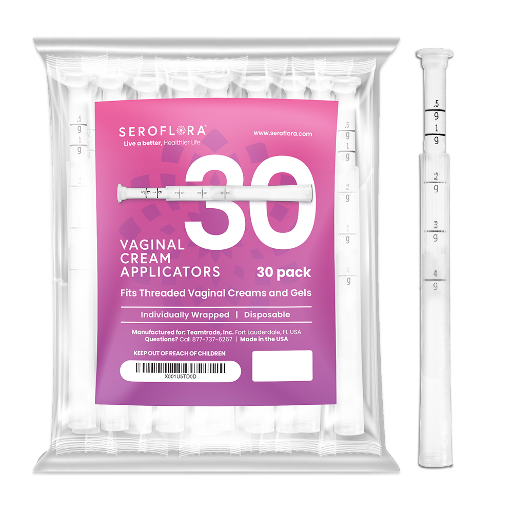 Disposable Vaginal Cream Applicators for Premarin, Estrace &amp; many others (30ct)