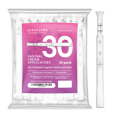 Disposable Vaginal Cream Applicators for Premarin, Estrace &amp; many others (30ct)