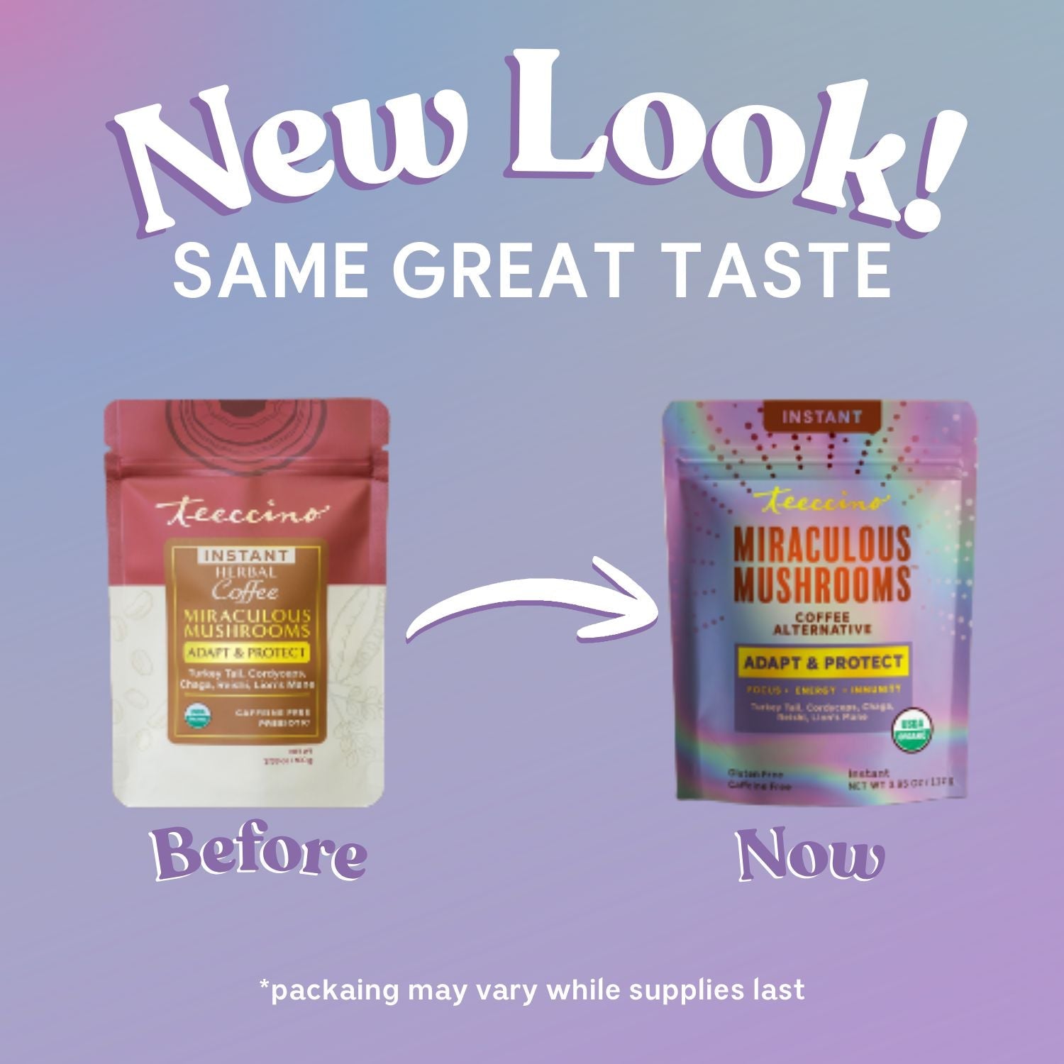 Miraculous Mushrooms® Adapt &amp; Protect Instant Herbal Coffee