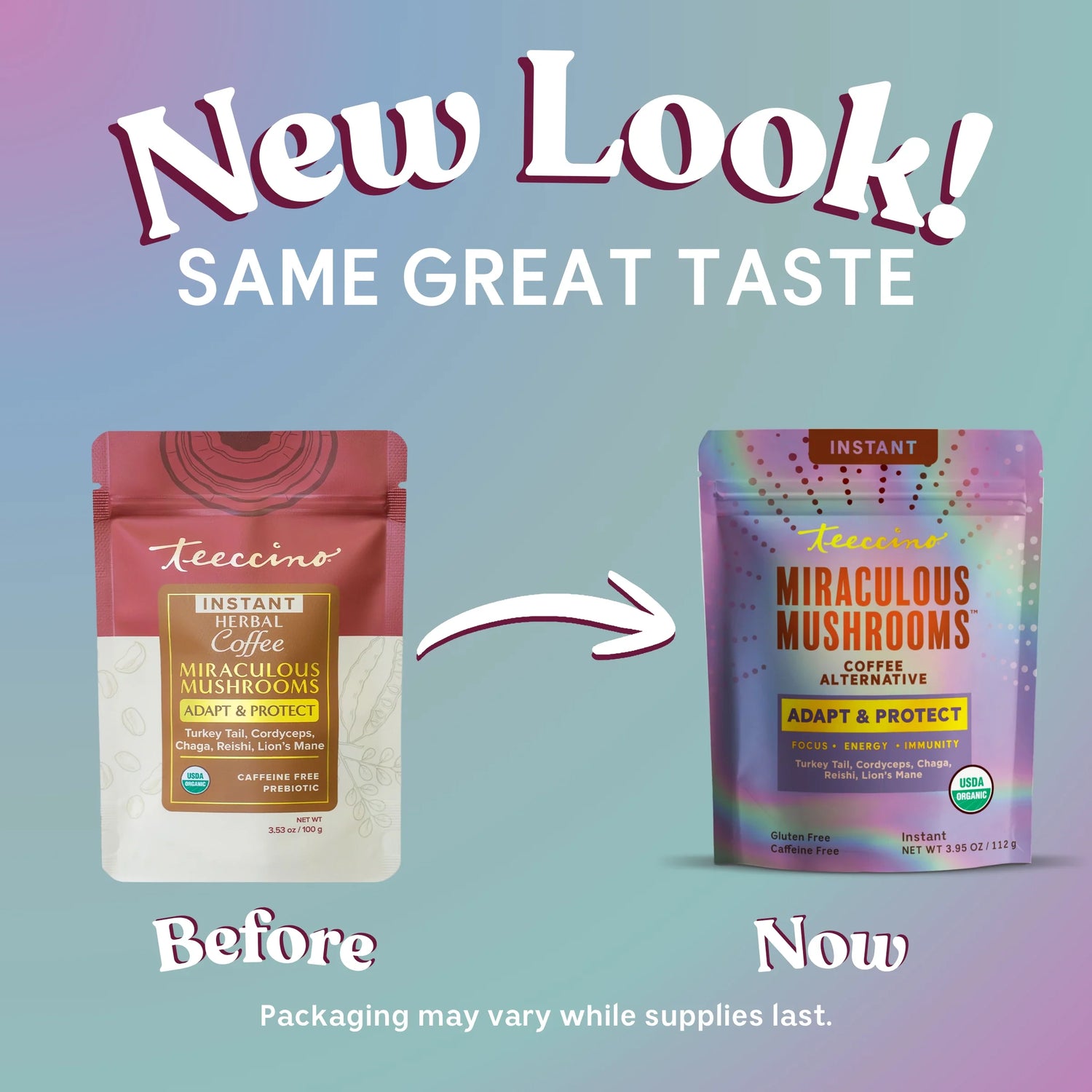 Miraculous Mushrooms® Adapt &amp; Protect Instant Herbal Coffee