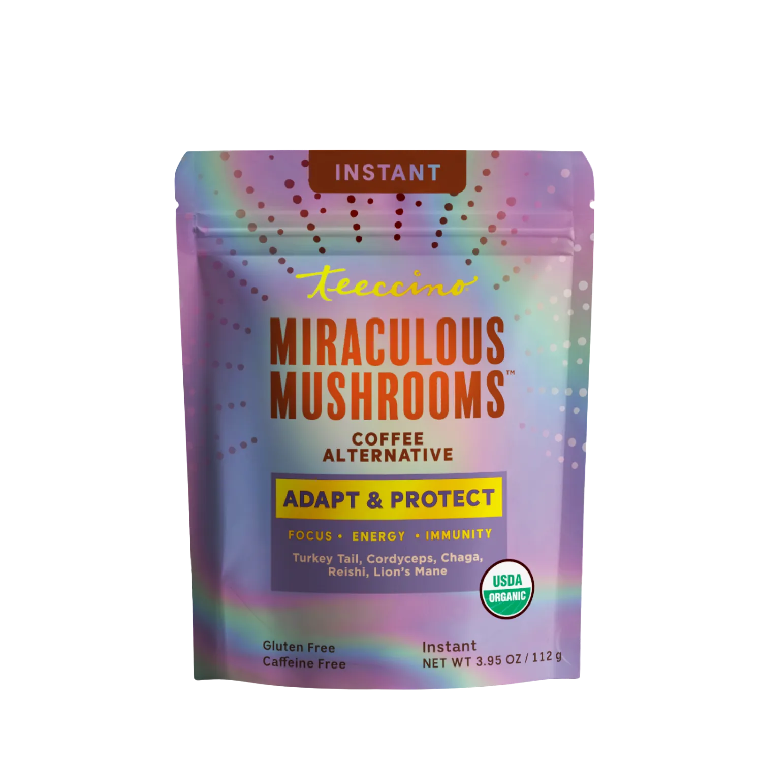 Miraculous Mushrooms® Adapt &amp; Protect Instant Herbal Coffee