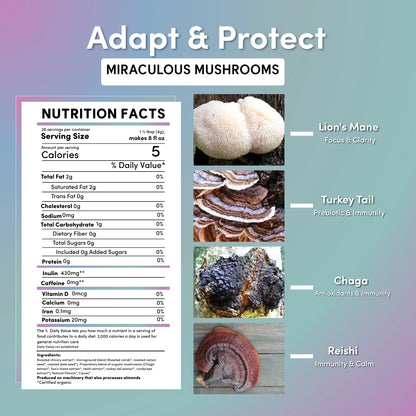 Miraculous Mushrooms® Adapt &amp; Protect Instant Herbal Coffee