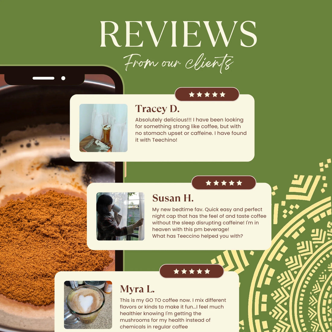 Instant French Roast Herbal Coffee  DestGlow