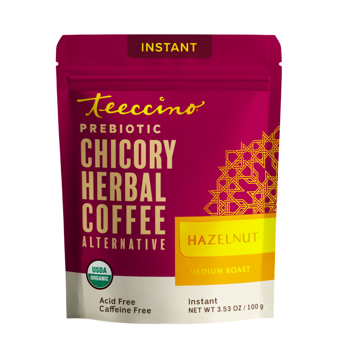 Instant Hazelnut Herbal Coffee  DestGlow