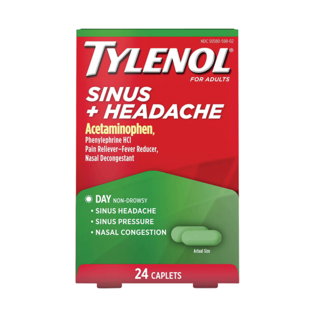 Tylenol Sinus Severe Daytime Relief Caplets (24ct)  DestGlow