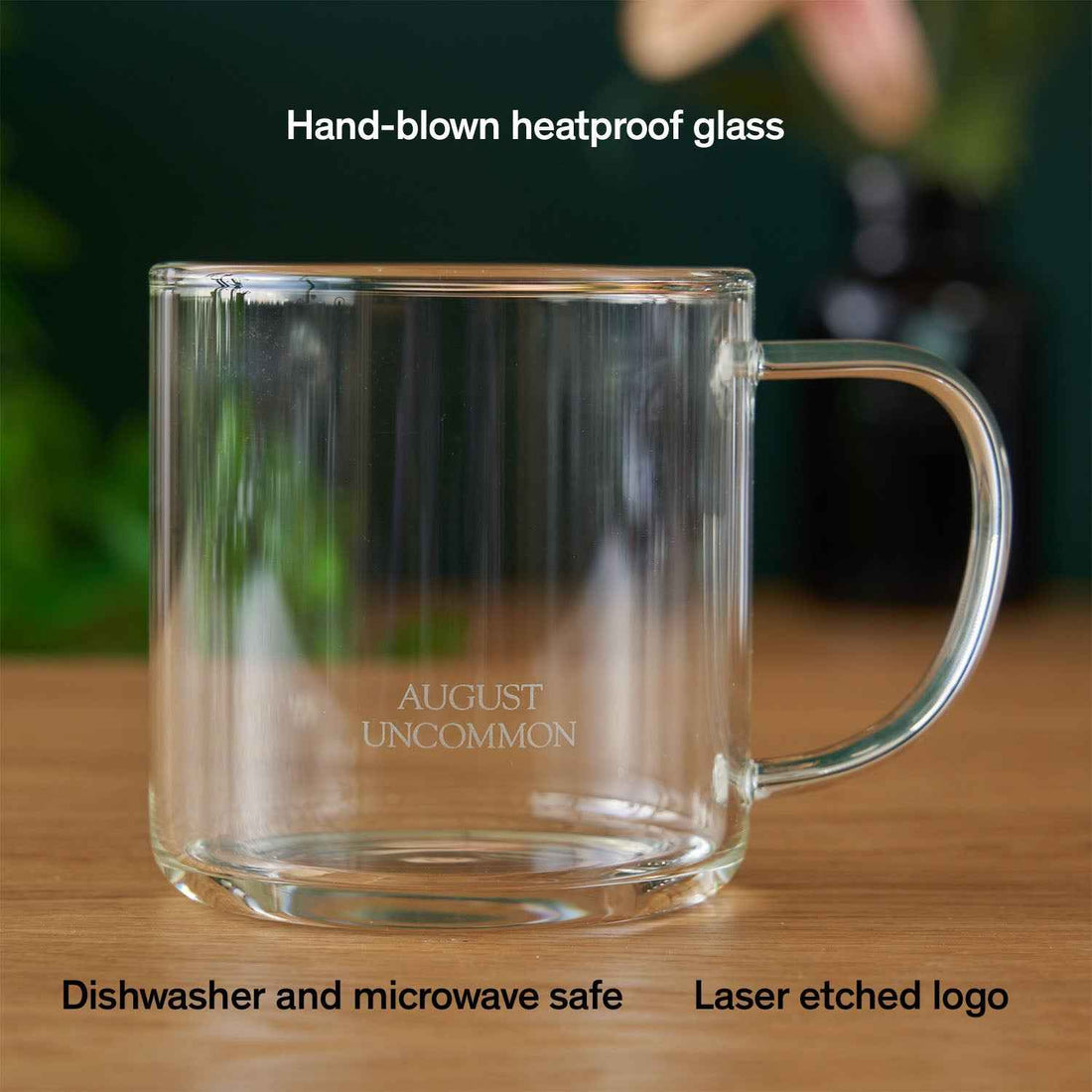 Glass Mug - Clear Elegance