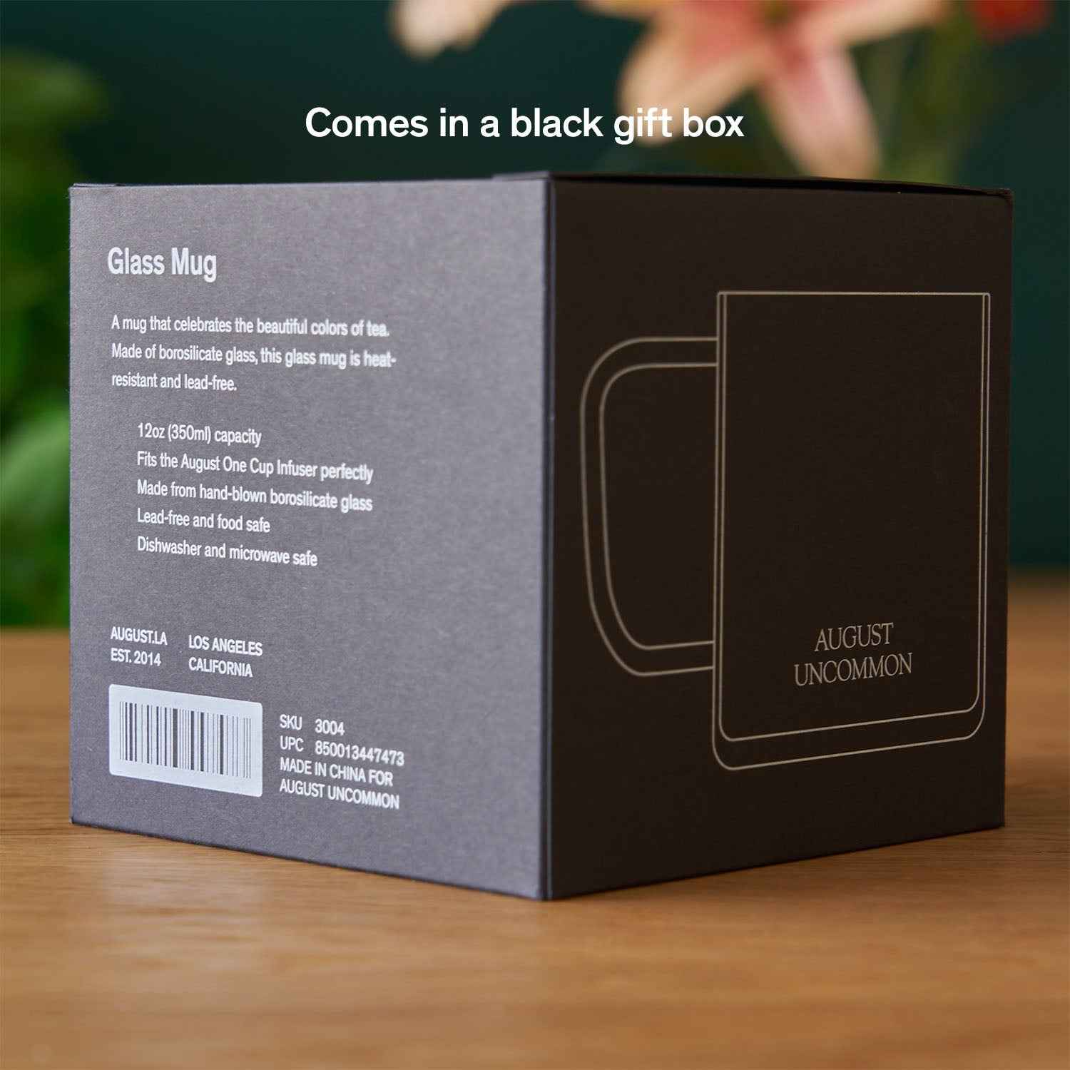 Glass Mug - Clear Elegance