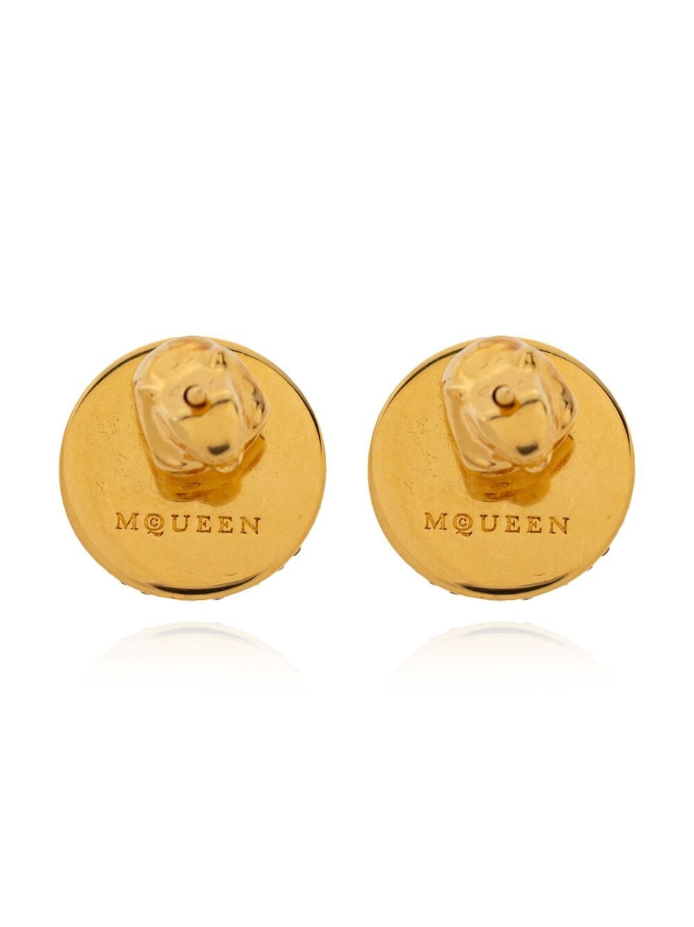 Alexander Mcqueen Women Sovereign Skull Earrings by Luosophy