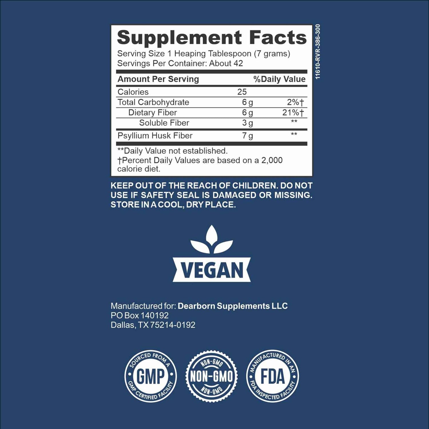 TRTL Psyllium Husk - Powder Formula - 300g