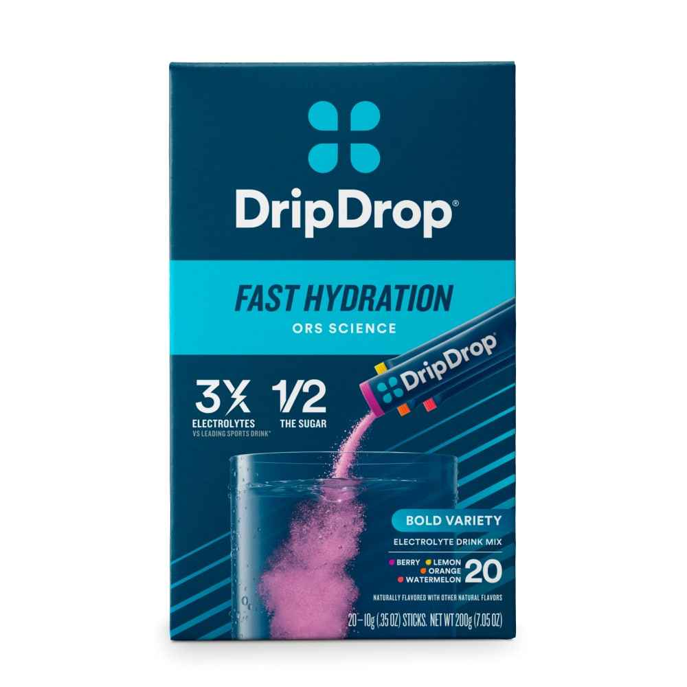 DripDrop® Fast Hydration – Bold Variety Pack (Electrolyte Powder)