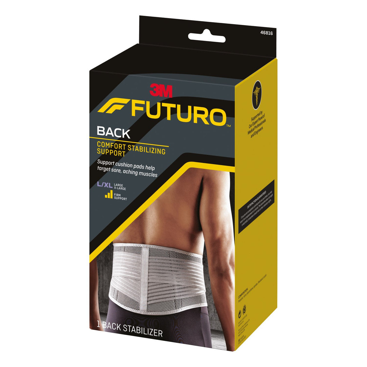 Futuro Back Comfort Stabilizing Support Large/Extra Large by Pasteur Pharmacy