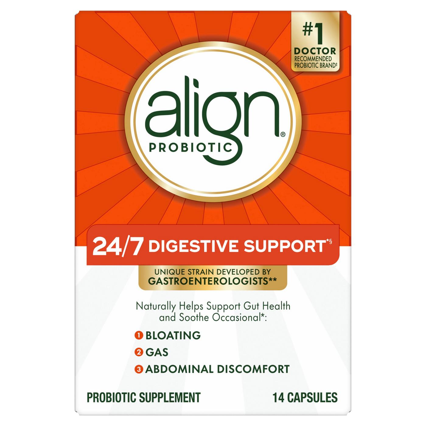 Align Daily Probiotic Supplement For Digestive Health Capsules by Pasteur Pharmacy