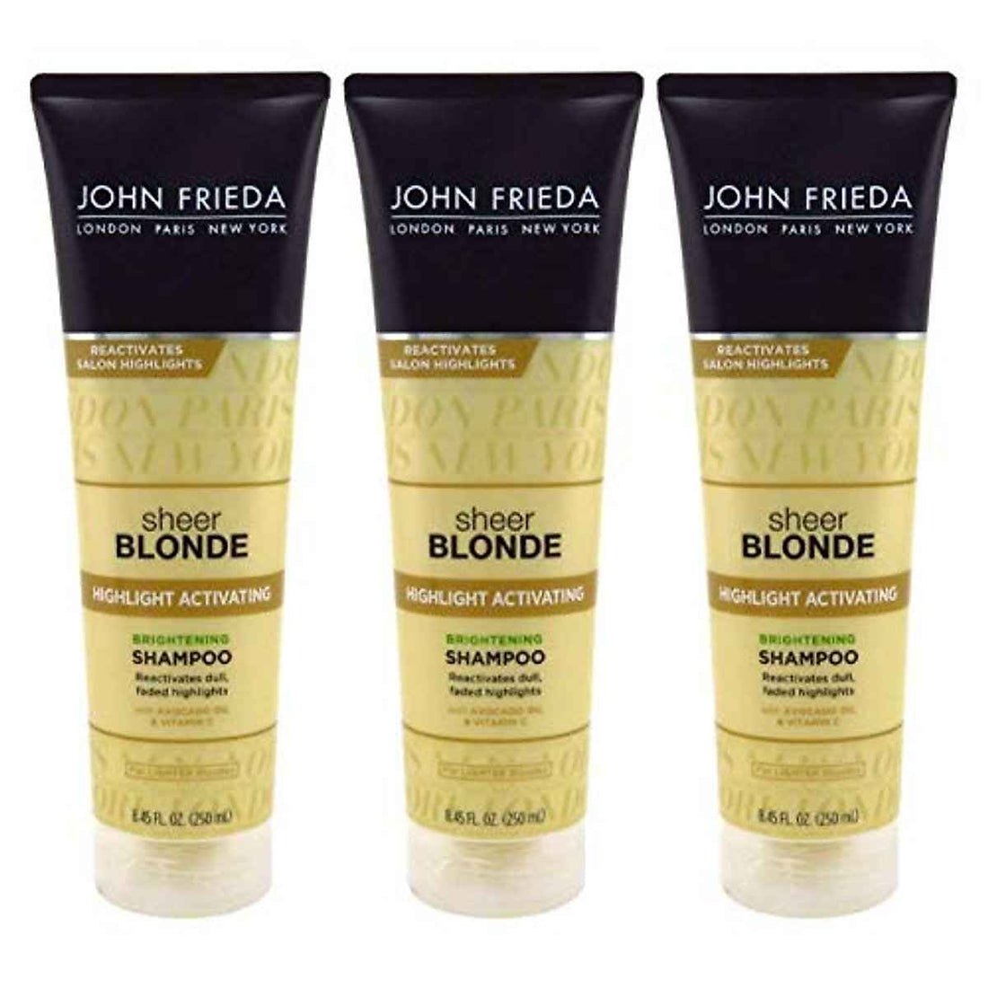 John Frieda Sheer Blonde Highlight Activating Enhancing Shampoo For Lighter Blondes 11.0 Oz