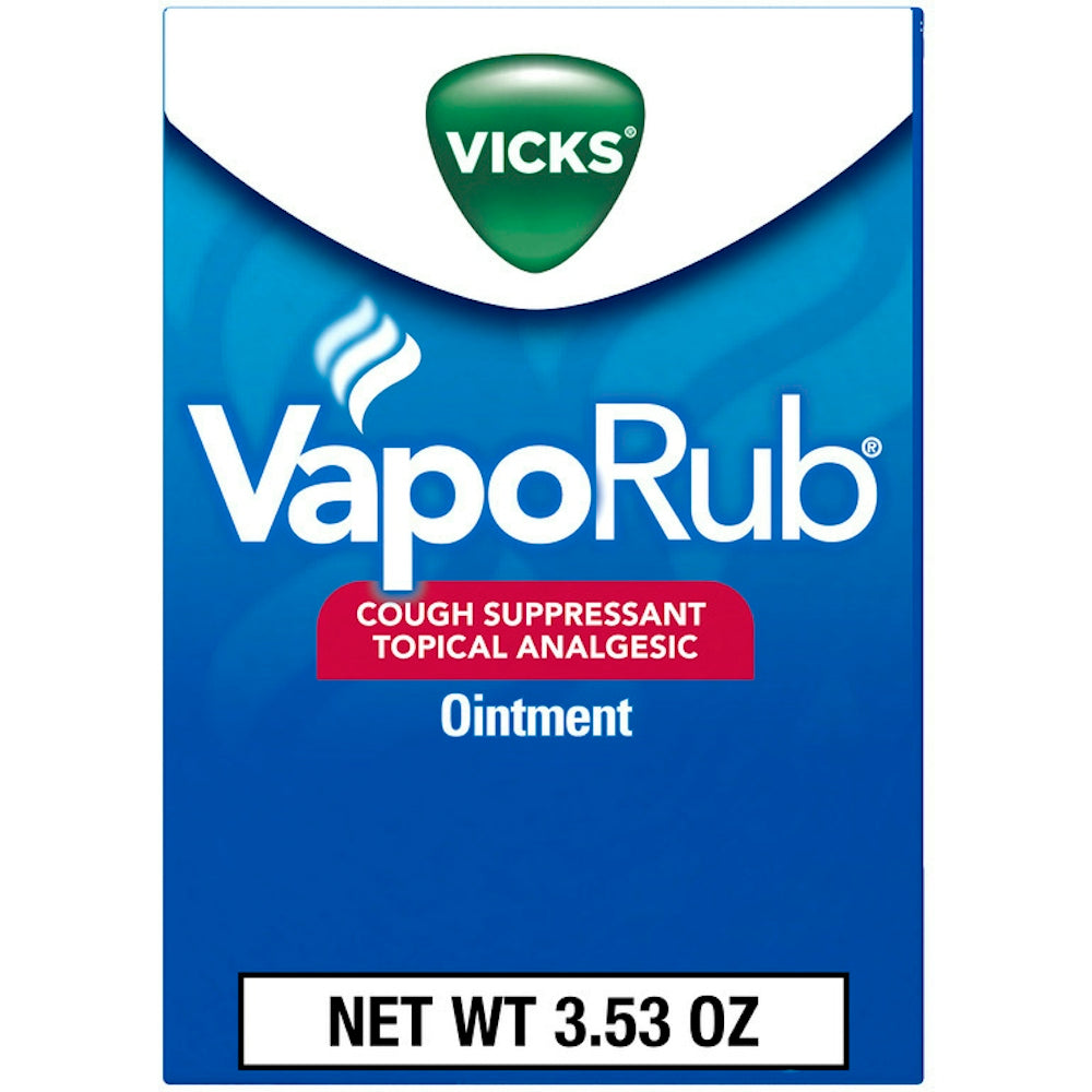 Vicks VapoRub Ointment 3.53 Oz by Pasteur Pharmacy