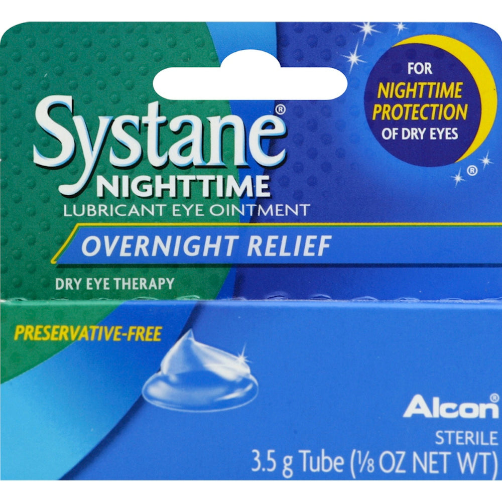 Systane Nighttime Lubricant Eye Ointment Overnight Relief 