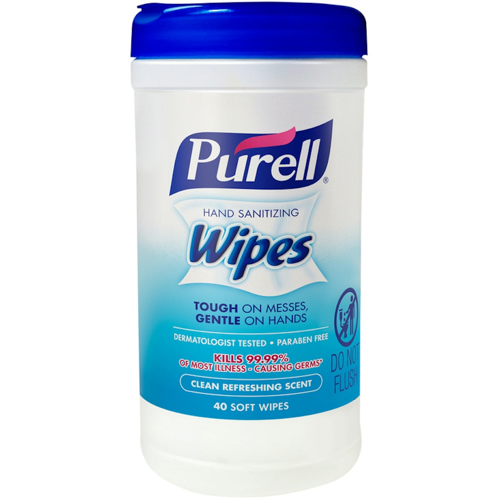 Purell Hand Sanitizing Wipes Clean Refreshing Scent 40 ct by Pasteur Pharmacy