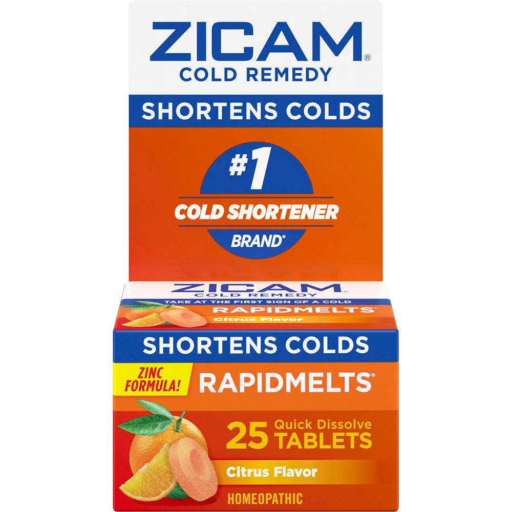 Zicam Cold Remedy, Quick Dissolve Tablets, Citrus Flavor by Pasteur Pharmacy