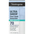 Neutrogena Ultra Sheer Face Liquid Mineral Sunscreen, Lightweight, Broad Spectrum SPF 70 Facial Sunscreen For Sensitive Skin Leaves A Silky, Non-Greasy Finish, Oxybenzone-Free, 1.4 Fl. Oz by Pasteur Pharmacy