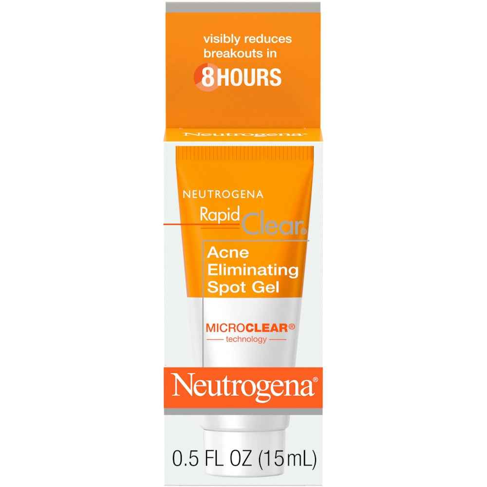 Neutrogena Rapid Clear Acne Eliminating Spot Treatment Gel With Witch Hazel And Salicylic Acid - 0.5 Fl Oz