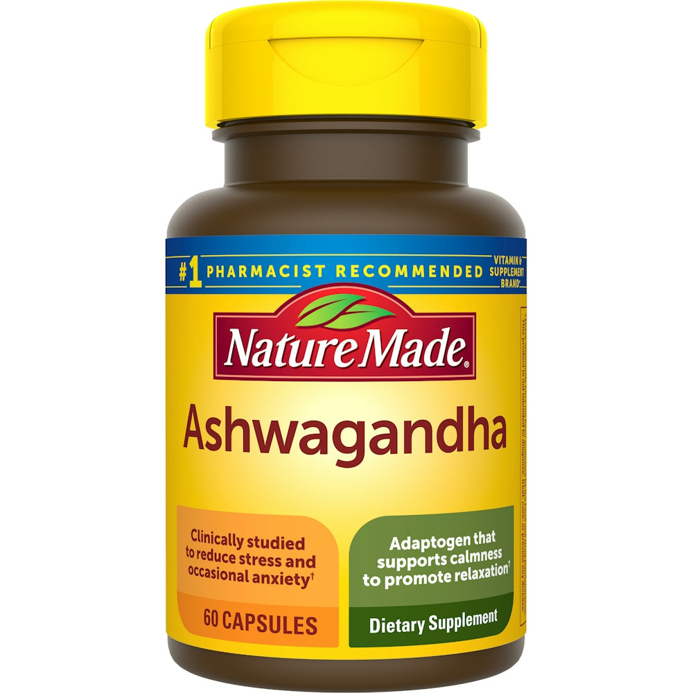 NM Ashwagandha Cp 60 by Pasteur Pharmacy