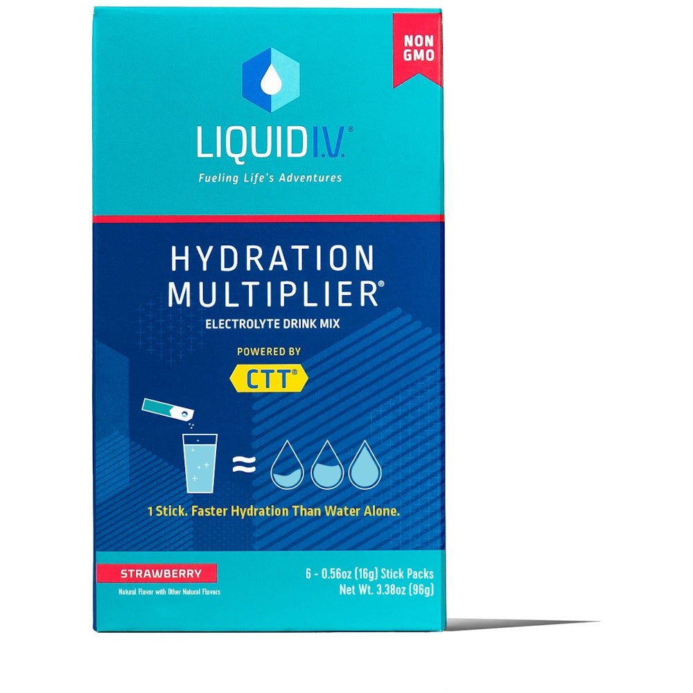 Liquid I.V. Hydration Multiplier® – Strawberry Electrolyte Drink Mix by Pasteur Pharmacy