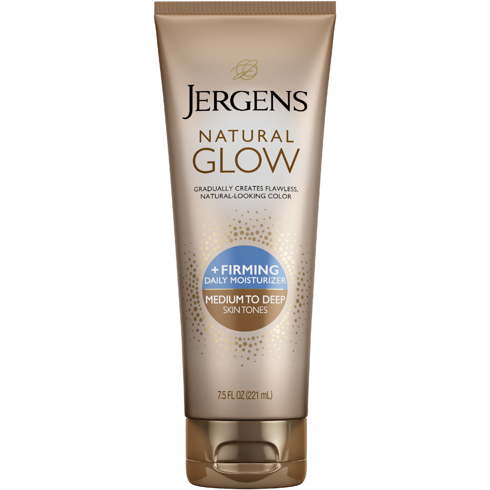 Jergens Natural Glow +Firming Medium To Deep Skin Tones Daily Moisturizer 7.5 Fl Oz by Pasteur Pharmacy