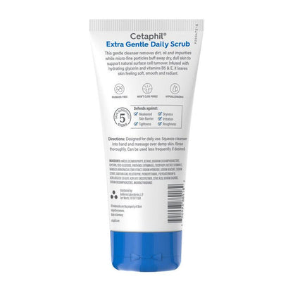 Cetaphil Gentle Exfoliating Facial Cleanser Daily Scrub 6 Fl Oz by Pasteur Pharmacy