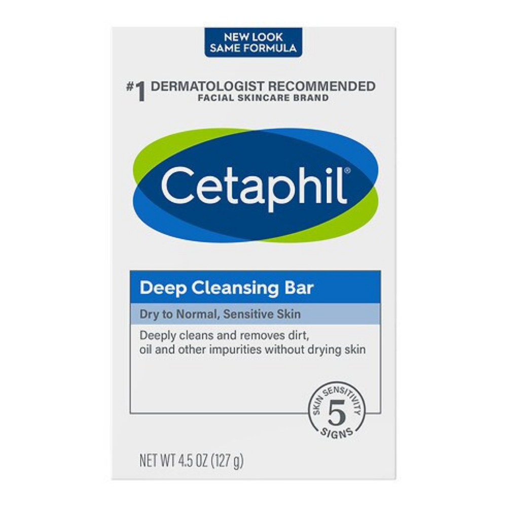 Cetaphil Deep Cleansing Face and Body Bar (4.5 oz) by Farmacias Savia