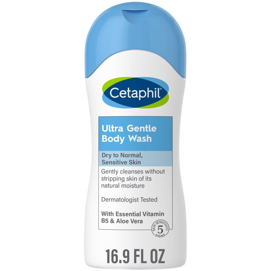 Cetaphil Ultra Gentle Body Wash Refreshing Scent (16.9oz) by Farmacias Savia