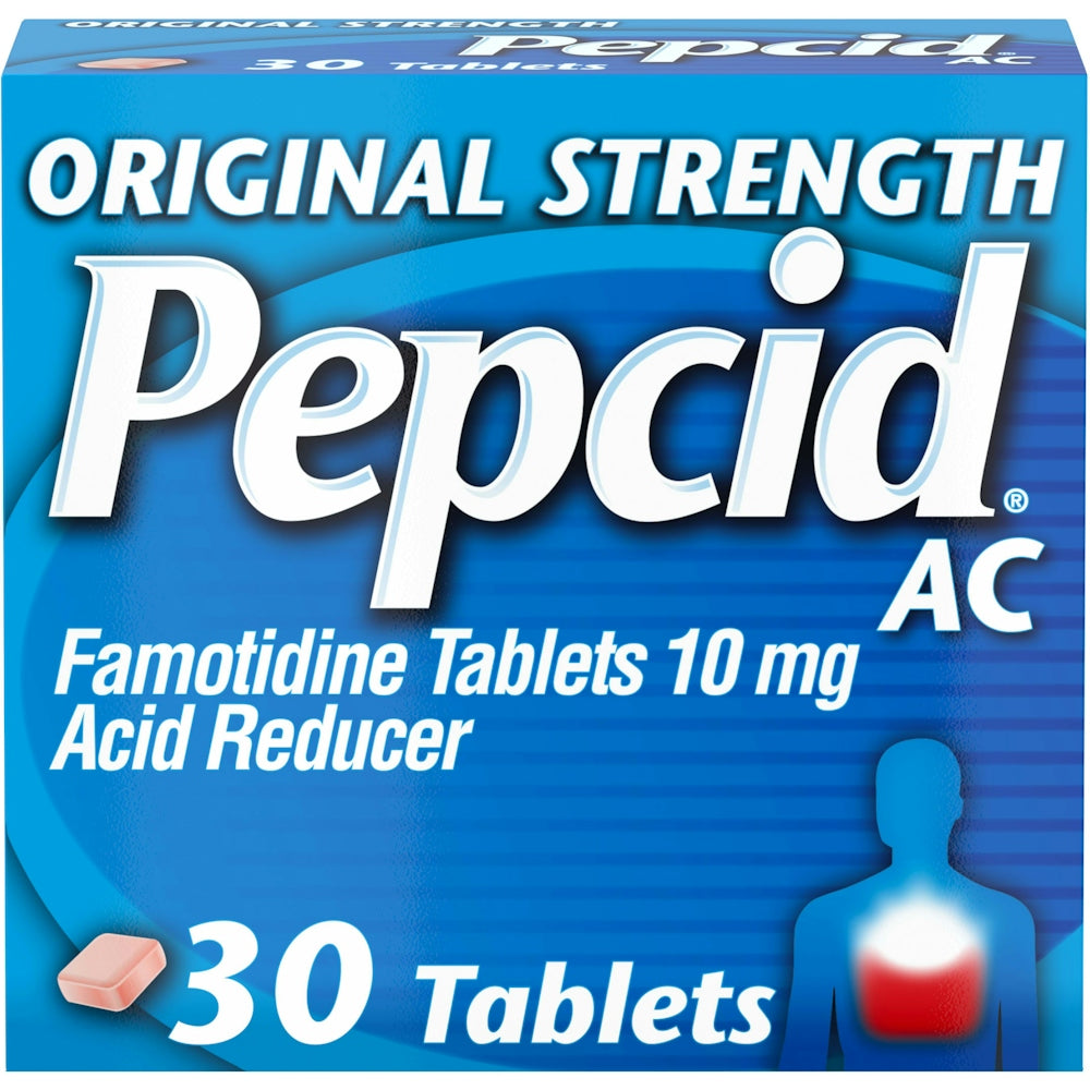 Pepcid AC Tablets 10 Mg Blister Pack 30Ct - DestGlow
