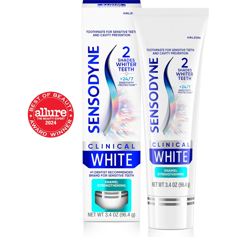 Sensodyne Clinical White Enamel Strengthening Toothpaste, 3.4 Oz by Pasteur Pharmacy