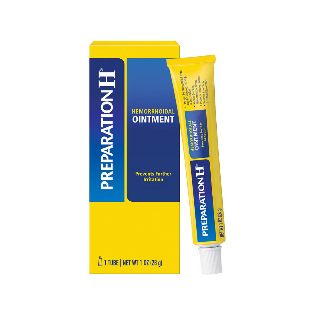 Preparation H Hemorrhoidal Ointment Irritation Relief (1oz)  DestGlow