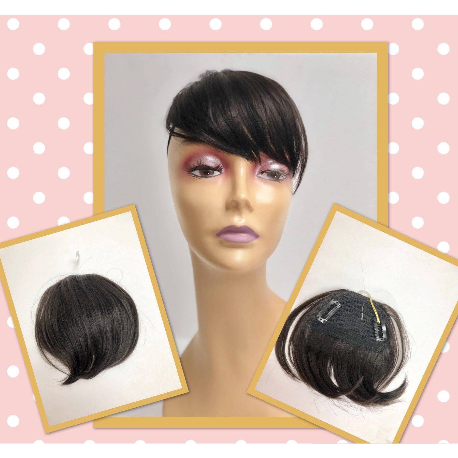 Unique 100% Human Hair Bang Piece