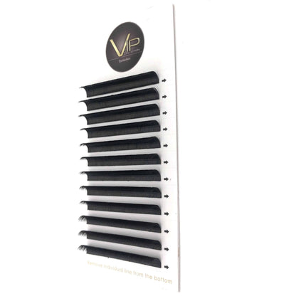 VIP Quick Fan Lash Extensions, 12 Lines 0.07 D Curl
