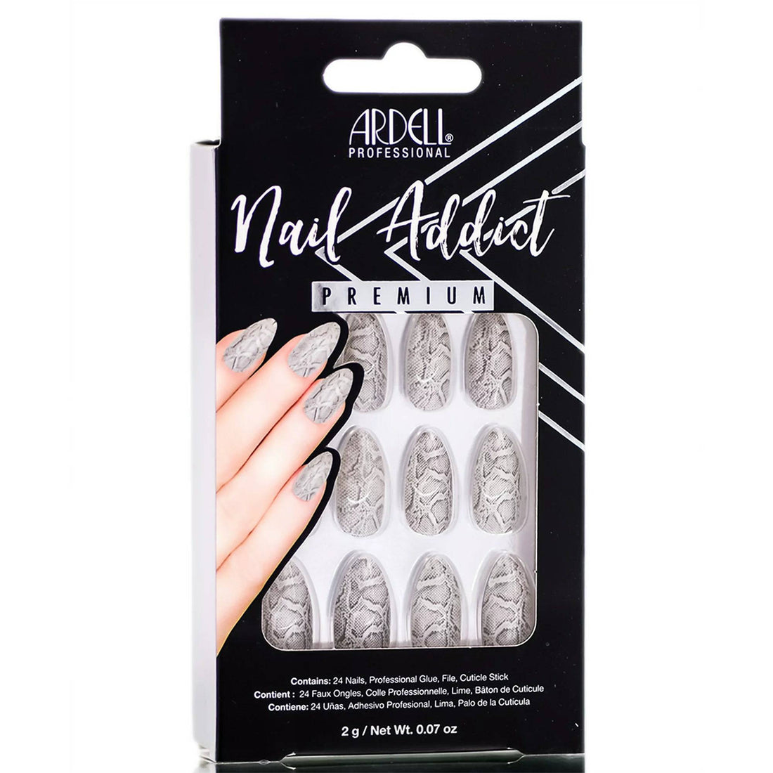 Ardell Nail Addict Premium Artificial Nail Set - DestGlow