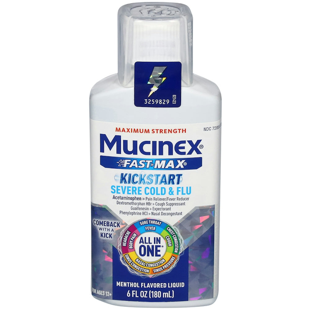 Mucinex® Maximum Strength Fast-Max® Kickstart Severe Cold &amp; Flu (Liquid) by Pasteur Pharmacy