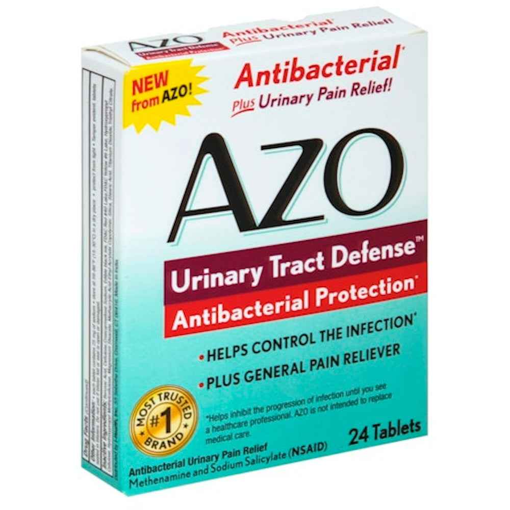AZO Urinary Tract Defense™ – Antibacterial Protection &amp; Pain Relief (24 Tablets)