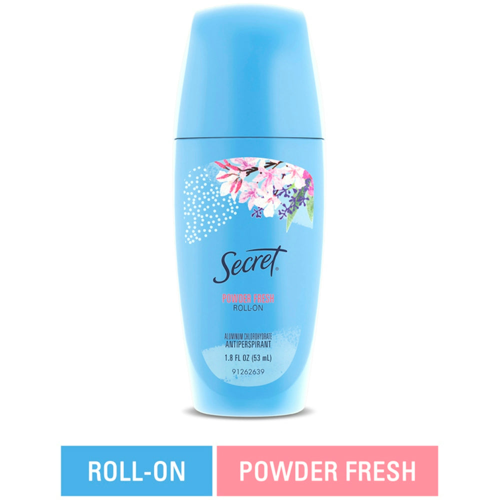 Secret Antiperspirant, Powder Fresh, Roll On 1.8 Fl Oz by Pasteur Pharmacy