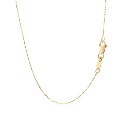 14k Yellow Gold Thin Textured Bar Necklace by Bids.com