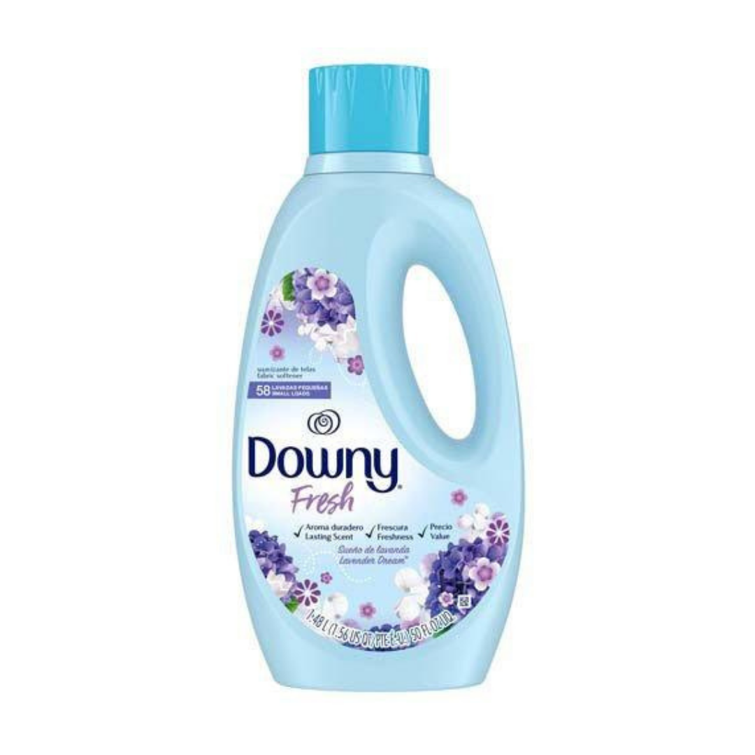 Downy Liquid Fabric Softener Lavender Dream Scent (50 fl oz / 58 Loads) by Farmacias Savia